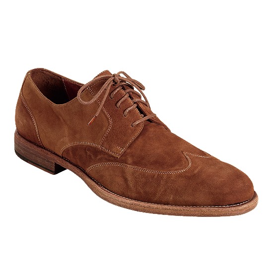 Cole Haan Vincenti Wingtip Oxford Henna Suede Outlet Coupons