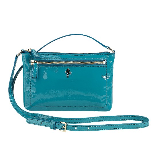 Cole Haan Jitney Ali Mini Crossbody Caribbean Patent Outlet Coupons