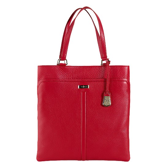 Cole Haan Village Marcy Market Tote Tango Red Outlet Coupons