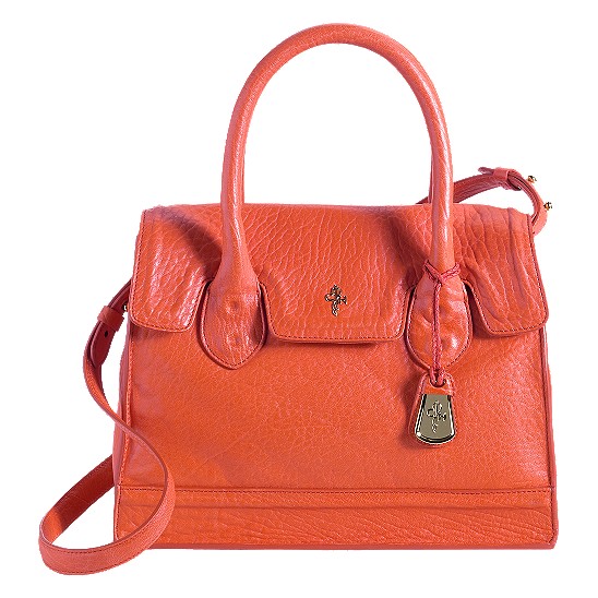 Cole Haan Brooke Small Flap Tote Spicy Orange Outlet Coupons