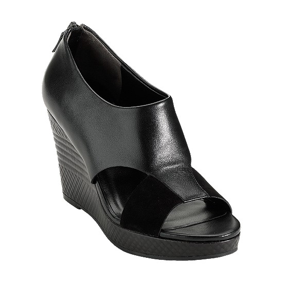 Cole Haan Air Donella Open Toe Bootie Black Outlet Coupons