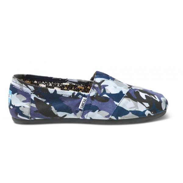 Toms Discovery Shark Camo Women Classics Outlet Coupons