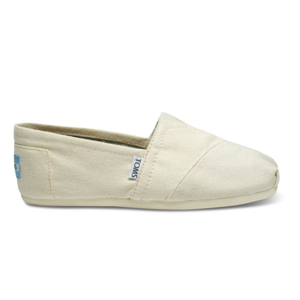 Toms Natural Canvas Women Classics Outlet Coupons
